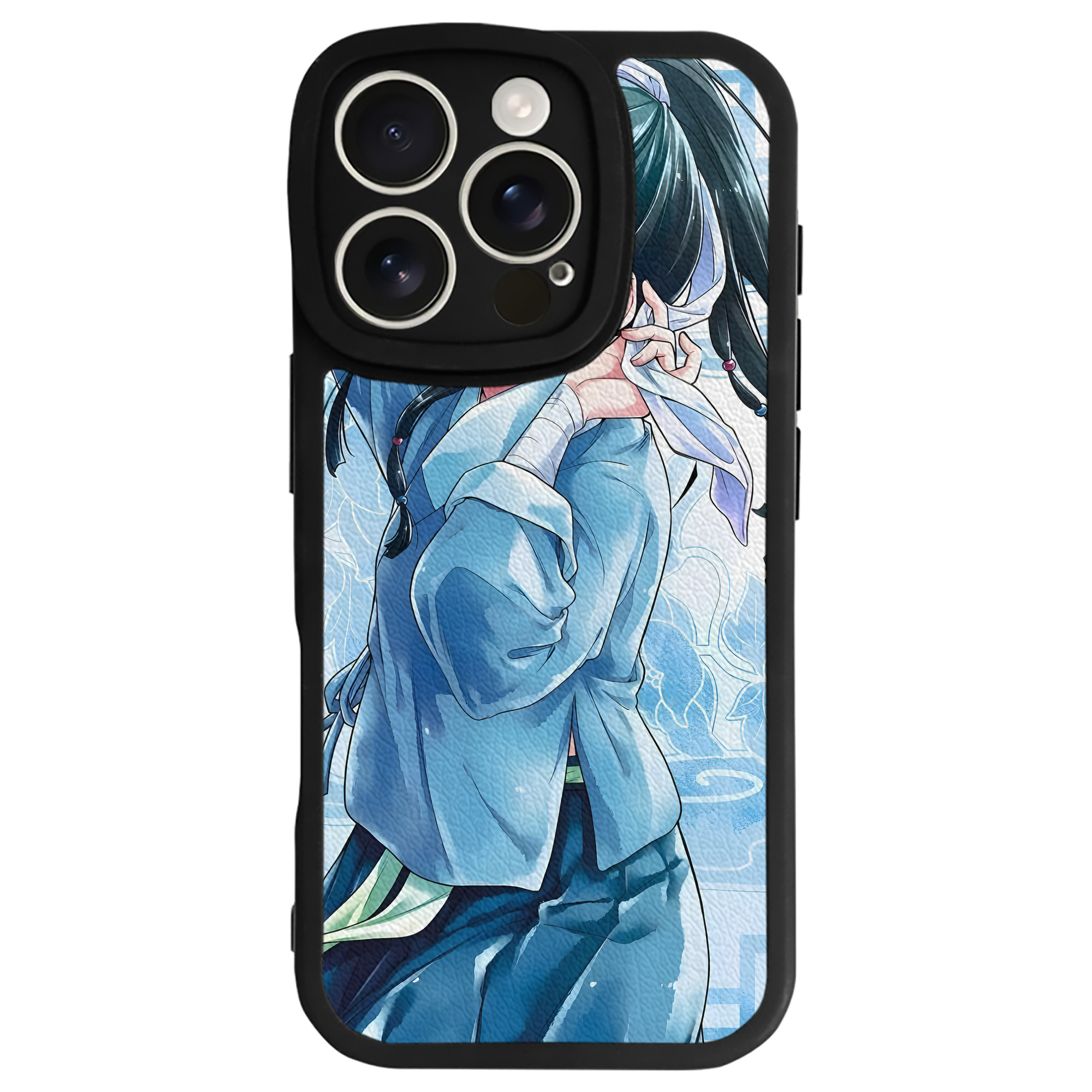 （画像用） 薬屋のひとりごと The Apothecary Diaries 【iPhone 16シリーズ対応】シリコンスマホケース（レザー調） 材質：シリコン